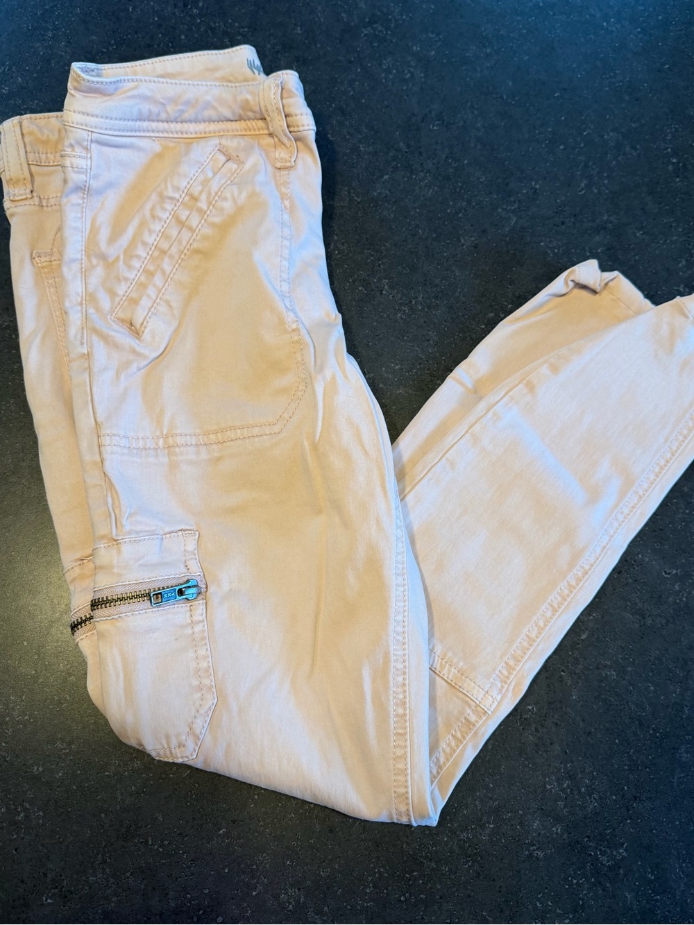 Mossimo Denim Mid-Rise Jegging Cargo Pants Women’s 00/24 Super Stretch